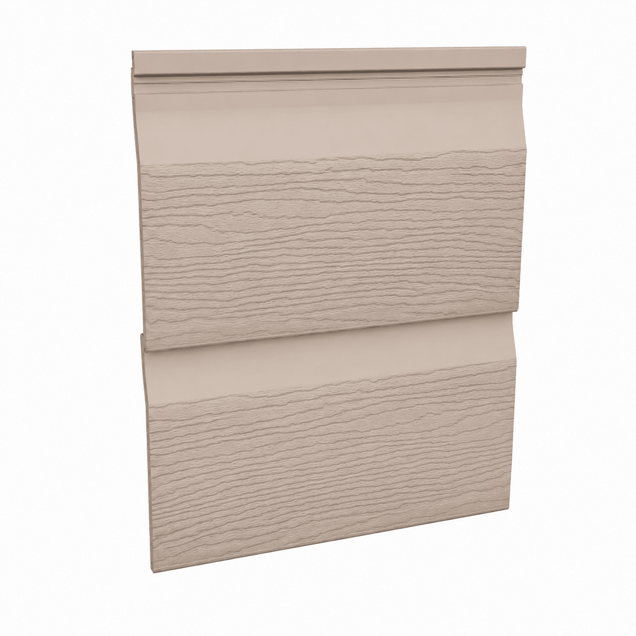 Cappuccino Fortex Double Shiplap Cladding 333mm x 5m pack of 2