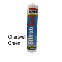 Soudal LMN Chartwell Green silicone sealant 300ml