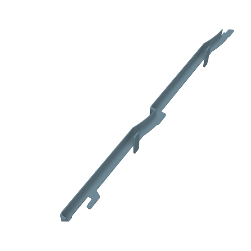 Colonial Blue Fortex Double Shiplap Butt Joint 333mm