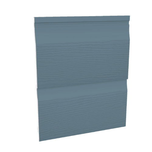 Colonial Blue Fortex Double Shiplap Cladding 333mm x 5m pack of 2