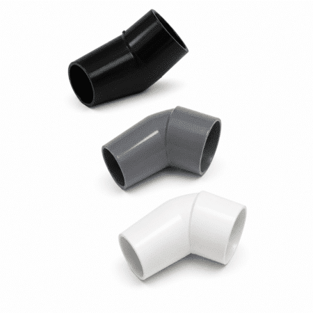 32mm solvent weld 45 degree conversion bend waste pipe fitting
