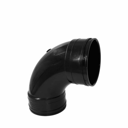 110mm Solvent Weld Swept Bend 87.5° double socket soil pipe fitting