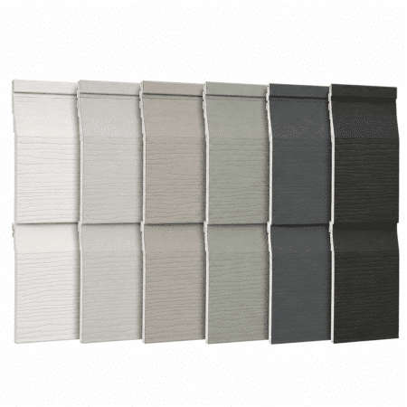Fortex Double Shiplap Cladding 333mm x 5m colour range