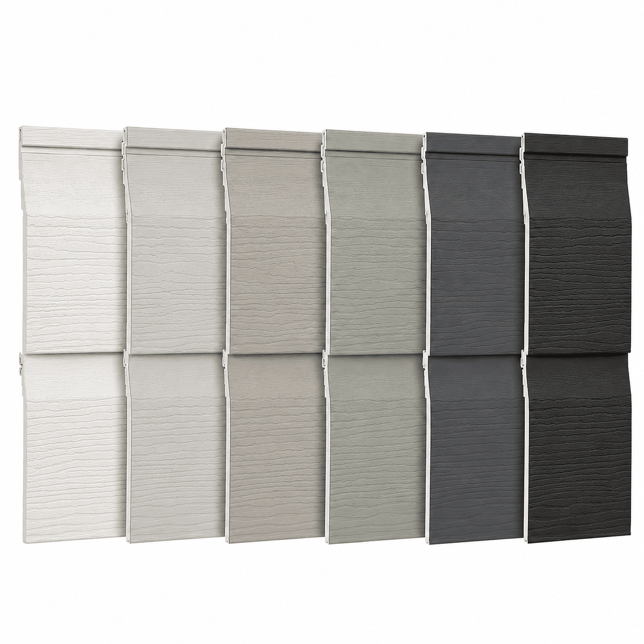 Fortex Double Shiplap Cladding 333mm x 5m colour range