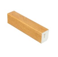 25 x 20mm Rectangle Irish Oak Woodgrain Foil 5m