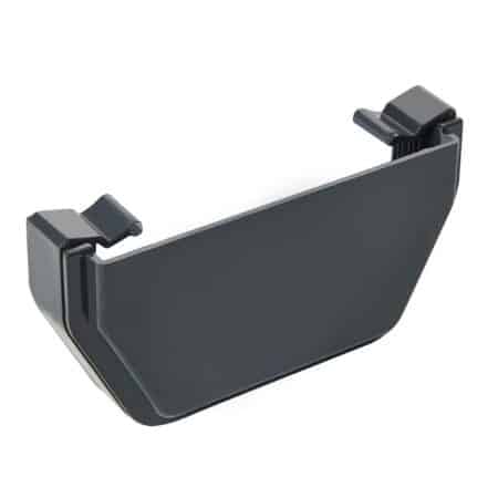 Kayflow Square Stopend 117mm Anthracite Grey KFES1AG