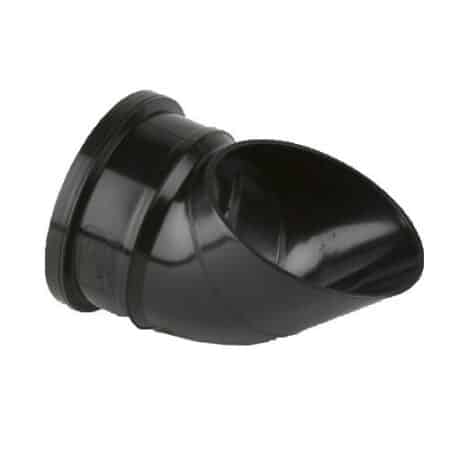 110mm Single Socket Shoe – Soil Pipe Push Fit (Multiple Colours)
