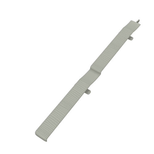 Misty Grey Fortex Double Shiplap Butt Joint 333mm