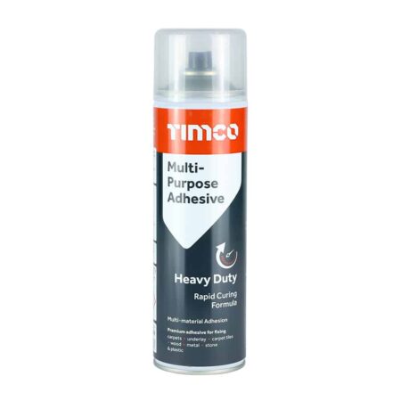 Timco Multi-Purpose Spray Adhesive – High Strength Contact Adhesive (500ml)