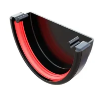 external stop end 116mm deep flow Freefoam Freeflow black white brown