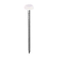 Timco 65mm poly nails plastic head nails colour matched pack of 100