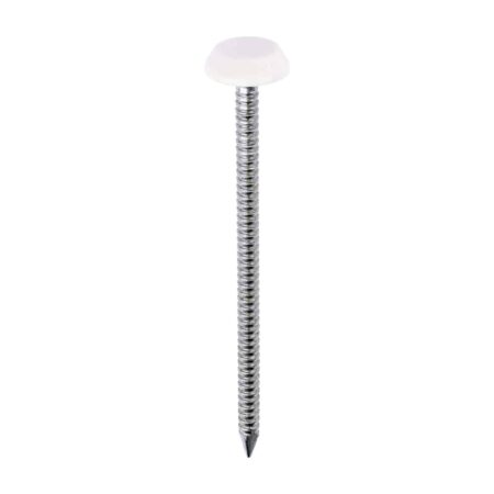 Timco 65mm poly nails plastic head nails colour matched pack of 100