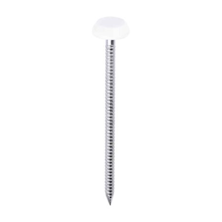 Timco 65mm poly nails plastic head nails colour matched pack of 100