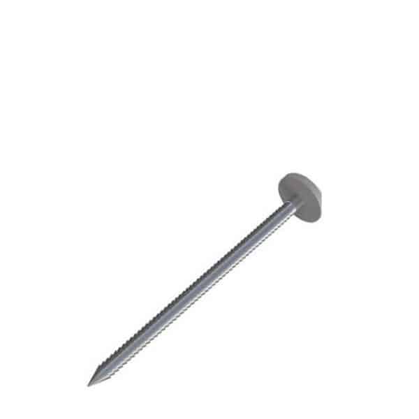 Timco 65mm poly nails plastic head nails colour matched pack of 100