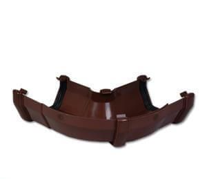 gutter angle 114mm square line adjustable FloPlast RAS3 black white brown