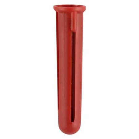 Timco red wall plugs 7.5 x 30mm pack of 100