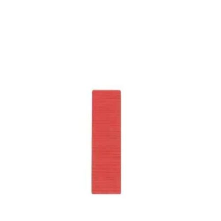 Timco 6mm red glazing packers 100 x 28mm plastic spacers