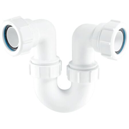 McAlpine SG10 50mm 2 inch running tubular swivel P trap
