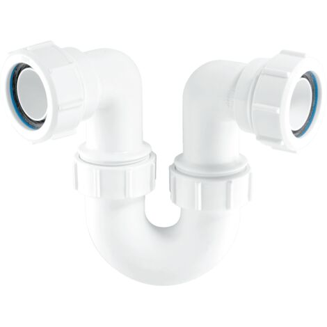McAlpine SG10 50mm 2 inch running tubular swivel P trap