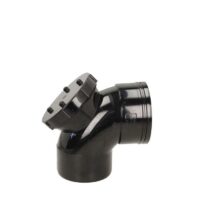 110mm Solvent Weld Access Bend 87.5° single socket soil pipe fitting