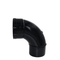 110mm Solvent Weld Swept Bend 87.5° single socket soil pipe fitting