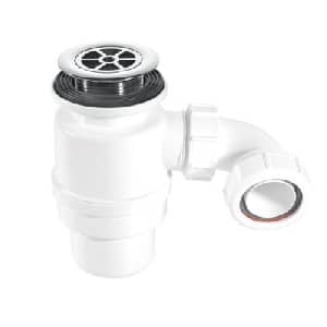 McAlpine STW3-R 40mm shower trap with 70mm chrome plated flange