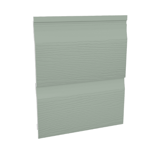 Sage Green Fortex Double Shiplap Cladding 333mm x 5m pack of 2