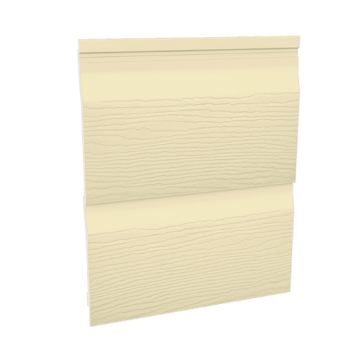 Sand Fortex Double Shiplap Cladding 333mm x 5m pack of 2