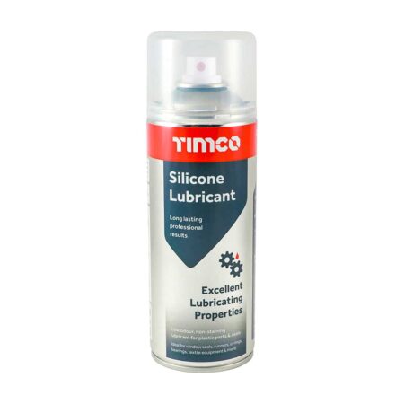 Timco Silicone Lubricant Spray – Non-Staining, Plastic Safe (500ml)