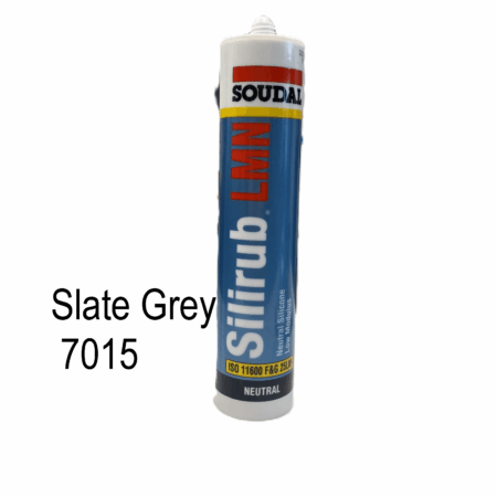 Soudal LMN Slate Grey silicone sealant 300ml