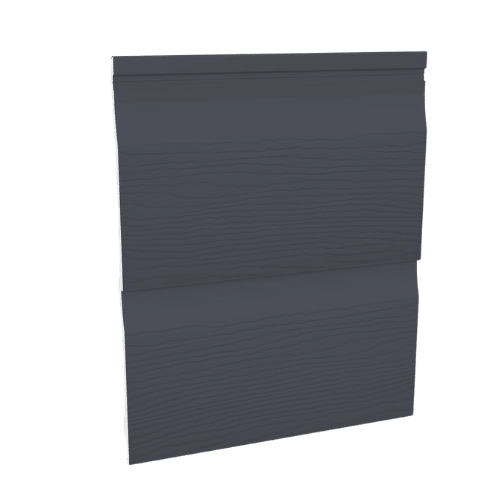Slate Grey Fortex Double Shiplap Cladding 333mm x 5m pack of 2