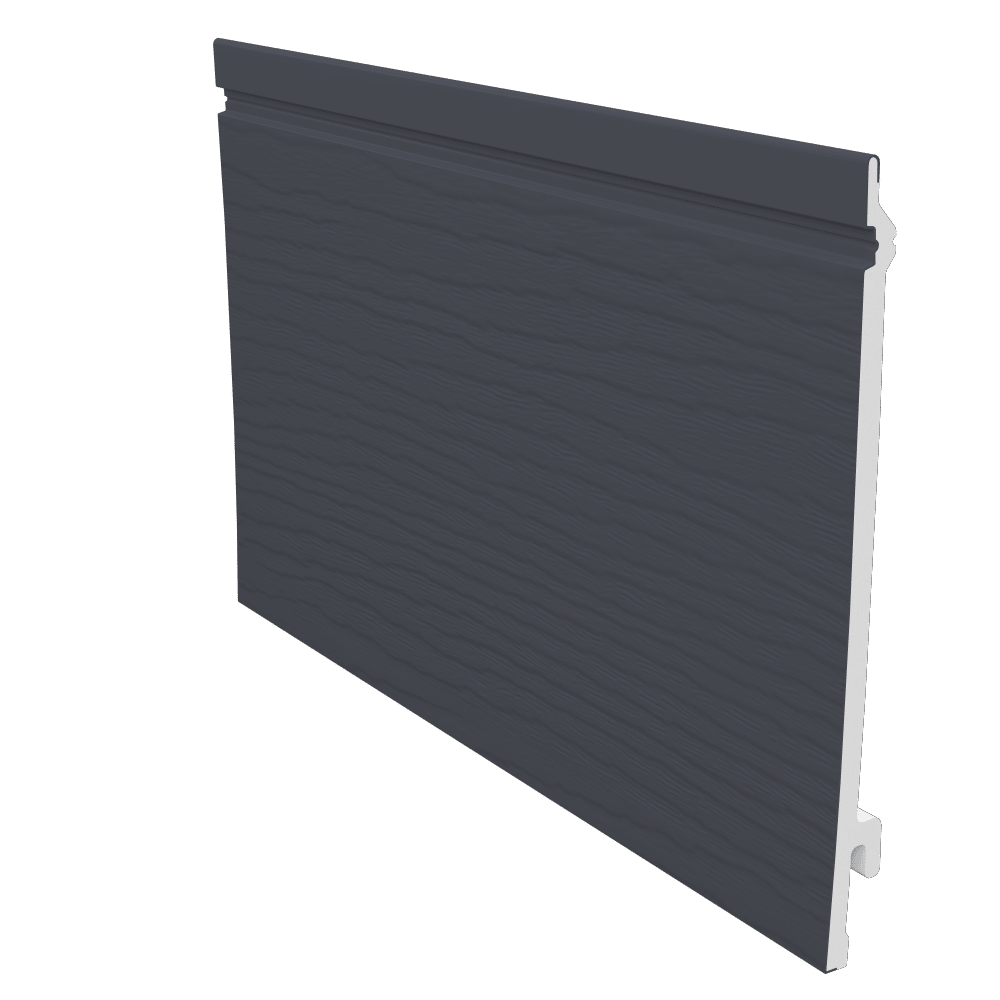 Slate Grey Fortex Feather Edge Cladding 170mm x 5m pack of 4