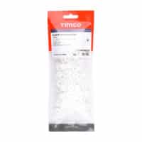 Timco Hinged Screw Caps Small White (100) – Fits 3.0 to 4.5mm Screws