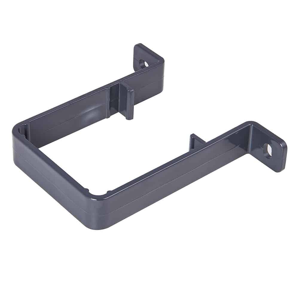 Kayflow 65mm Square Downpipe Clip Anthracite Grey KFCS1AG