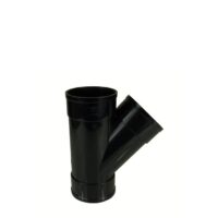 110mm Solvent Weld Branch 45° triple socket soil pipe fitting