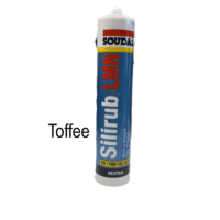 Soudal LMN Toffee silicone sealant 300ml