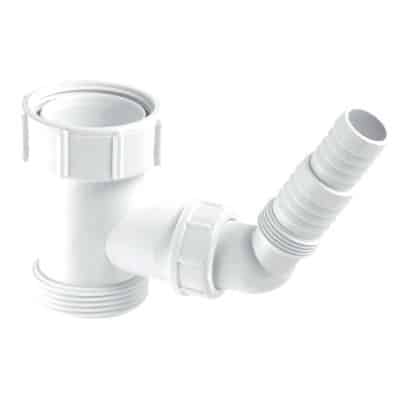 McAlpine V33S 1½ inch domestic appliance swept tee with 135 degree nozzle