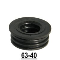 63mm to 40mm Boss Adaptor push fit rubber soil pipe fitting