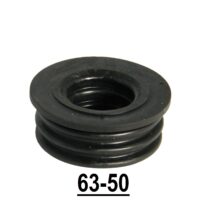 63mm to 50mm Boss Adaptor push fit rubber soil pipe fitting