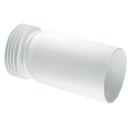 Pan connector extension 110mm McAlpine WC-EXTA white toilet waste fitting