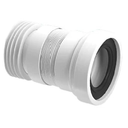 Flexible pan connector 100-160mm McAlpine WC-F18R toilet waste fitting