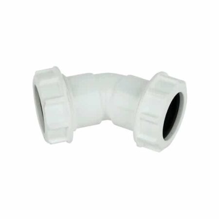 40mm Unifix Waste 90 Swept Bend White