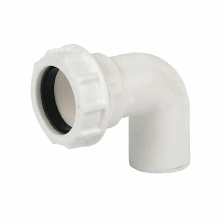 40mm Unifix Waste 90 Swivel Bend White