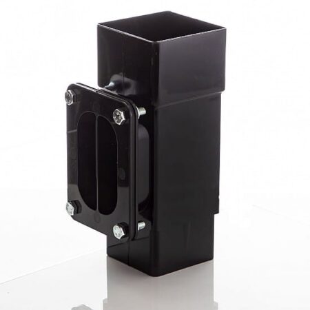 downpipe access pipe 65mm square Freefoam Freeflow black white brown