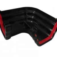 ogee gutter angle 135mm double ogee 90 degree Freefoam Freeflow black white brown