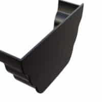 ogee gutter internal stop end 135mm double ogee Freefoam black white brown