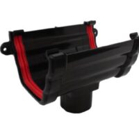 running outlet 135mm double ogee Freefoam Freeflow black white brown