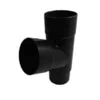 68mm Round Downpipe 112° Offset Branch Freefoam