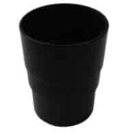 downpipe connector 68mm round socket Freefoam Freeflow black white brown