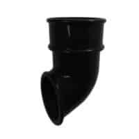 downpipe shoe 68mm round Freefoam Freeflow black white brown